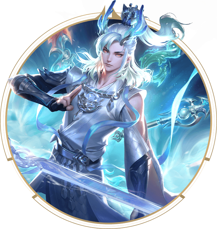 Honor of Kings Loong character using Infinite Vastness ultimate ability
