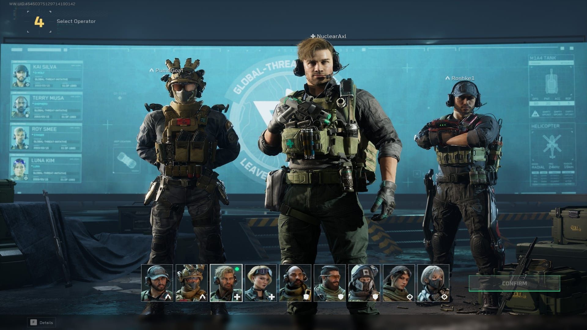 Delta Force Operations mode screenshot highlighting audible footsteps