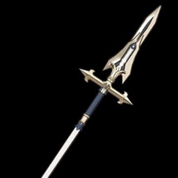 Genshin Impact Favonius Lance polearm for ER and particle generation