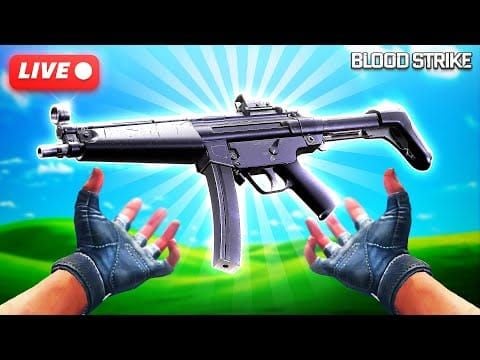 Сравнение холодного оружия Pivot EVO и скина MP5 «Страж» в Blood Strike