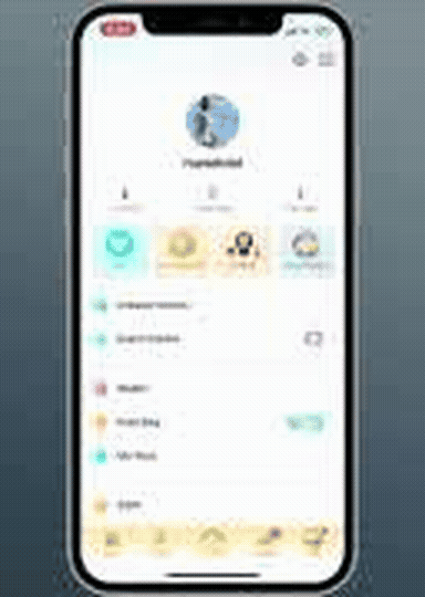 GIF-превью в низком разрешении приложения Bigo Live с переходом со страницы профиля на экран «Кошелек» и «Пополнение алмазов» из обучающего видео Wake&Tech на YouTube