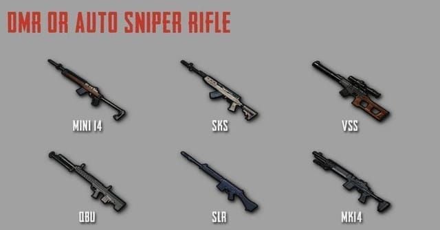PUBG Mobile 4.2 QBU vs SLR: DMR Guide After +70% Buff