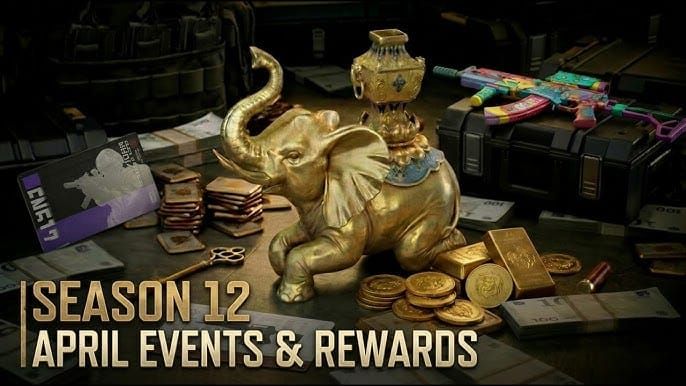 Апрельский фестиваль лута 2026 в Arena Breakout: золотой трофей «Слон на удачу» и все бесплатные скины