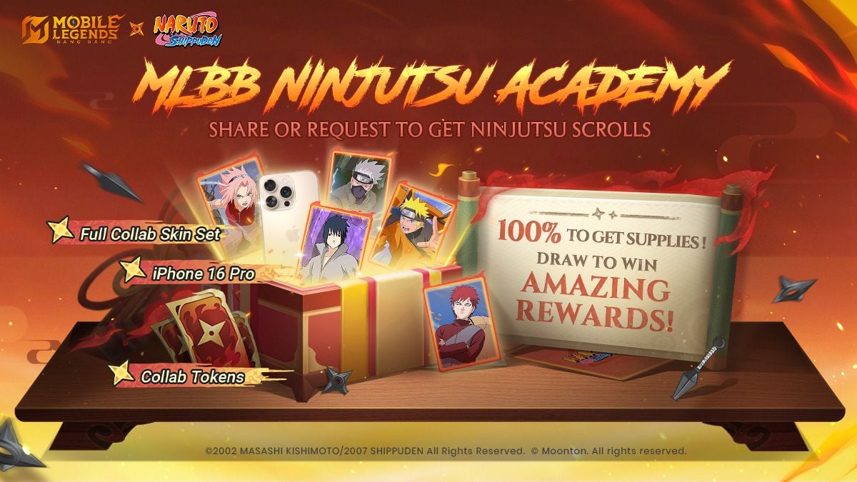 MLBB x NARUTO Collab Unleashed: Free Skins, Ninjutsu Challenges, and Epic Rewards