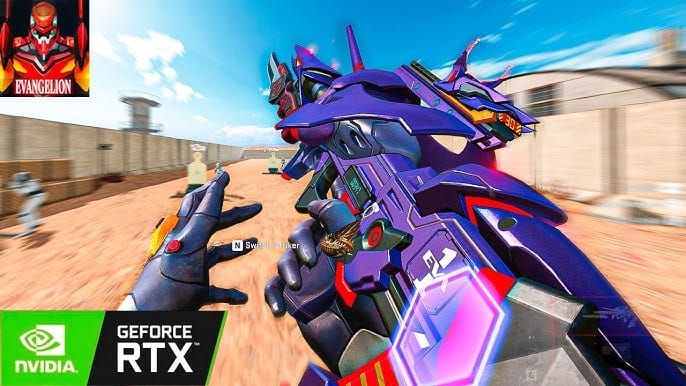 Скриншот снаряжения коллаборации Blood Strike EVA