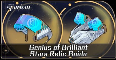 Набор реликвий Honkai Star Rail Genius of Brilliant Stars 4pc для сборки Сюэи