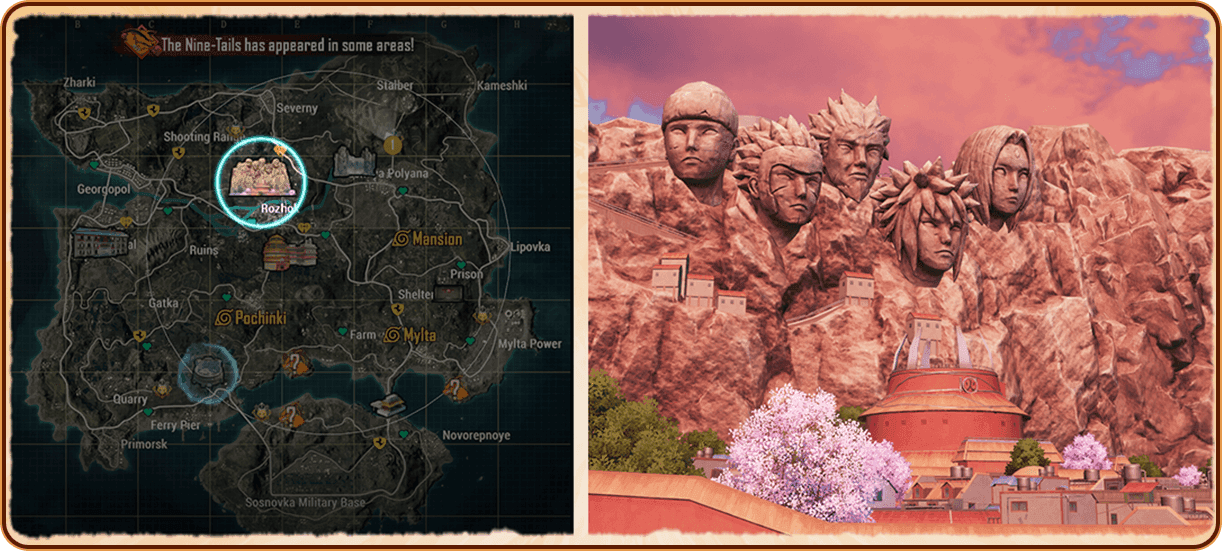 PUBG Mobile Version 4.5 Erangel with Hidden Leaf landmarks