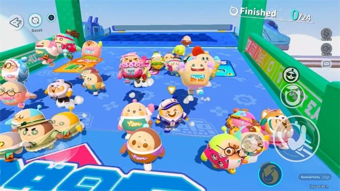 Eggy Party Treasures Homecoming map with shortcuts and routes