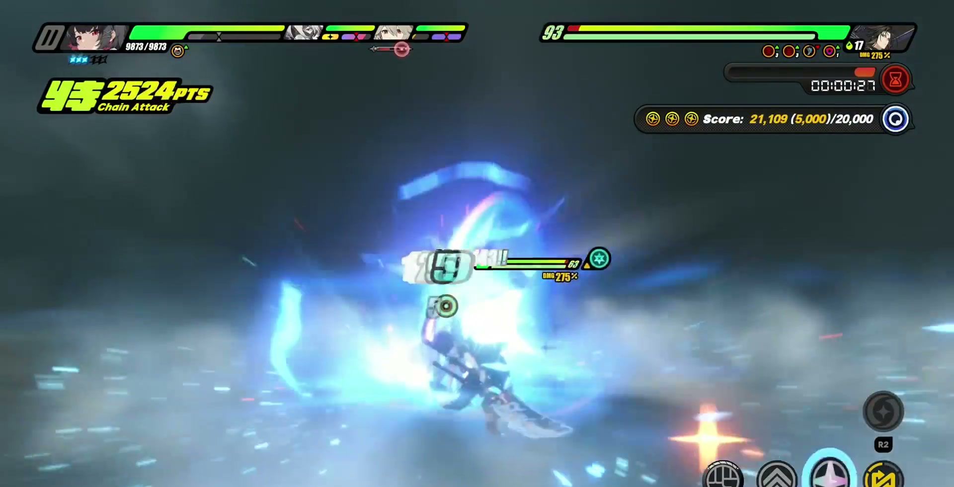 Ellen Joe Ice Chain Attack vs Ye Shiyuan the Thrall ZZZ
