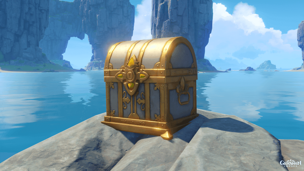 Genshin Impact treasure chest type distribution chart for Easybreeze Holiday Resort