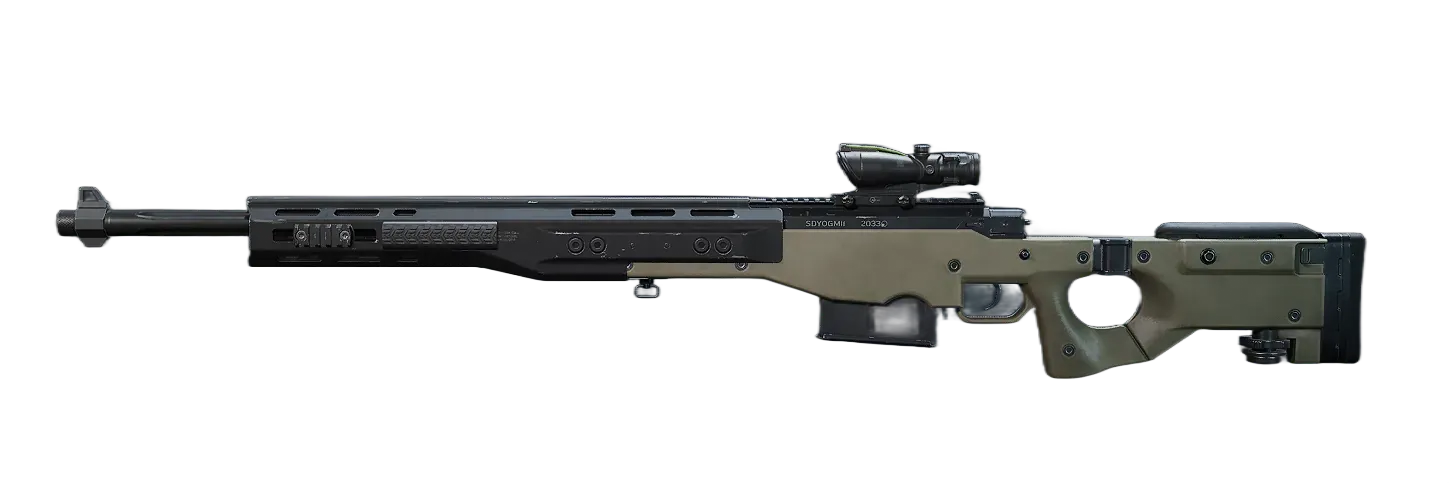 Сборка снайперской винтовки AWM Разведчика в Delta Force