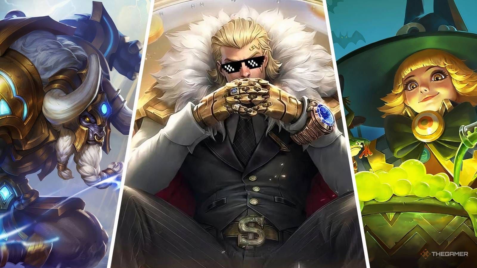 Mobile Legends XP lane bruiser vs tank hero comparison showing damage and sustain advantages