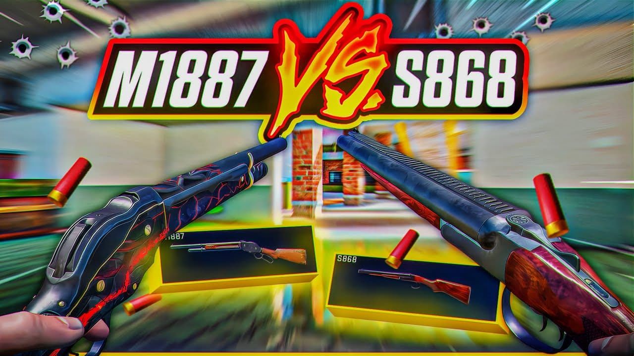 Blood Strike M1887 vs S868 shotgun comparison