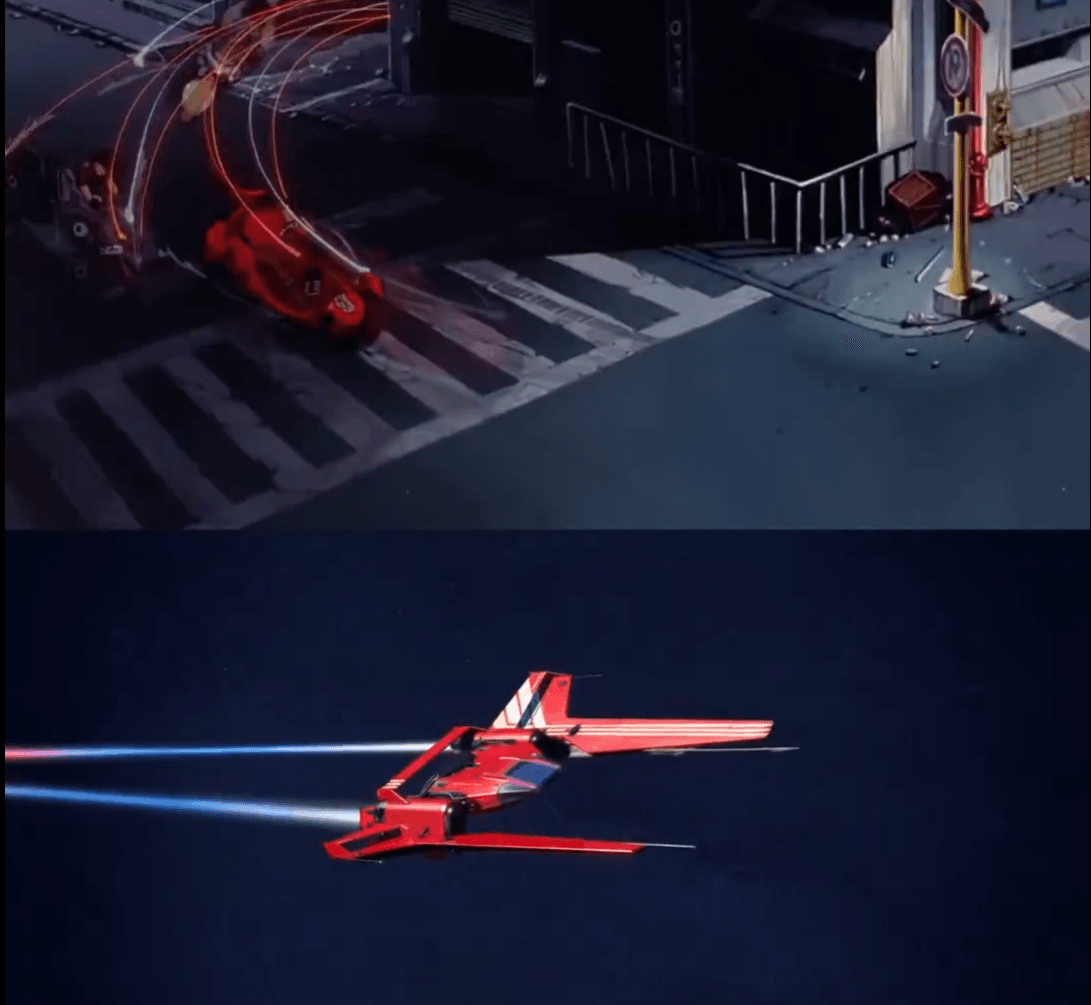 "Interstellar: Prophet of Heretic" is inspired by "Cowboy Bebop" and "Akira"