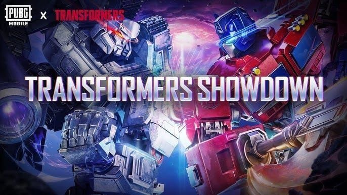 PUBG Mobile Archrival Showdown isolated arena showing Transformer boss battle environment