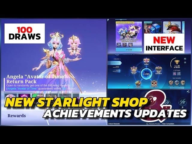 Экран наград пропуска StarLight в Mobile Legends Bang Bang