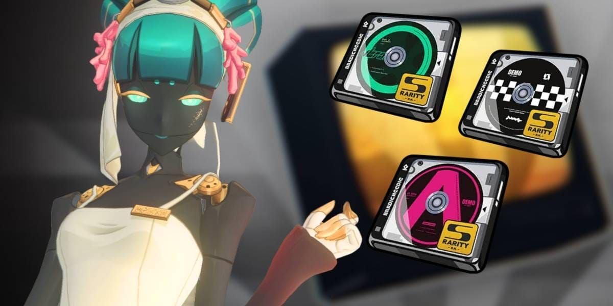 Comparison between ZZZ Drive Discs and Genshin Impact artifacts showing visual clarity differences
