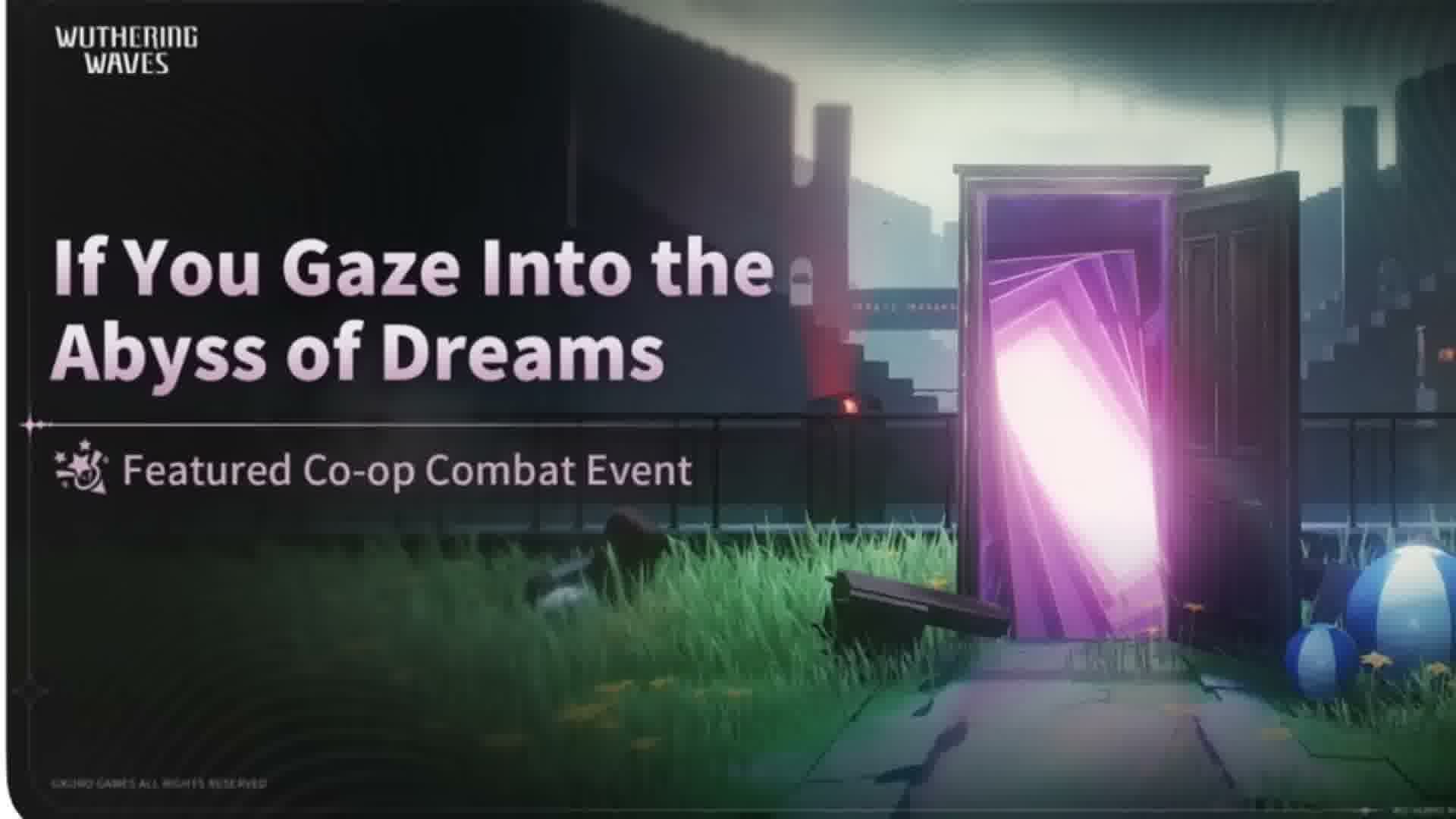 Wuthering Waves 3.6 co-op event If You Gaze Into the Abyss of Dreams