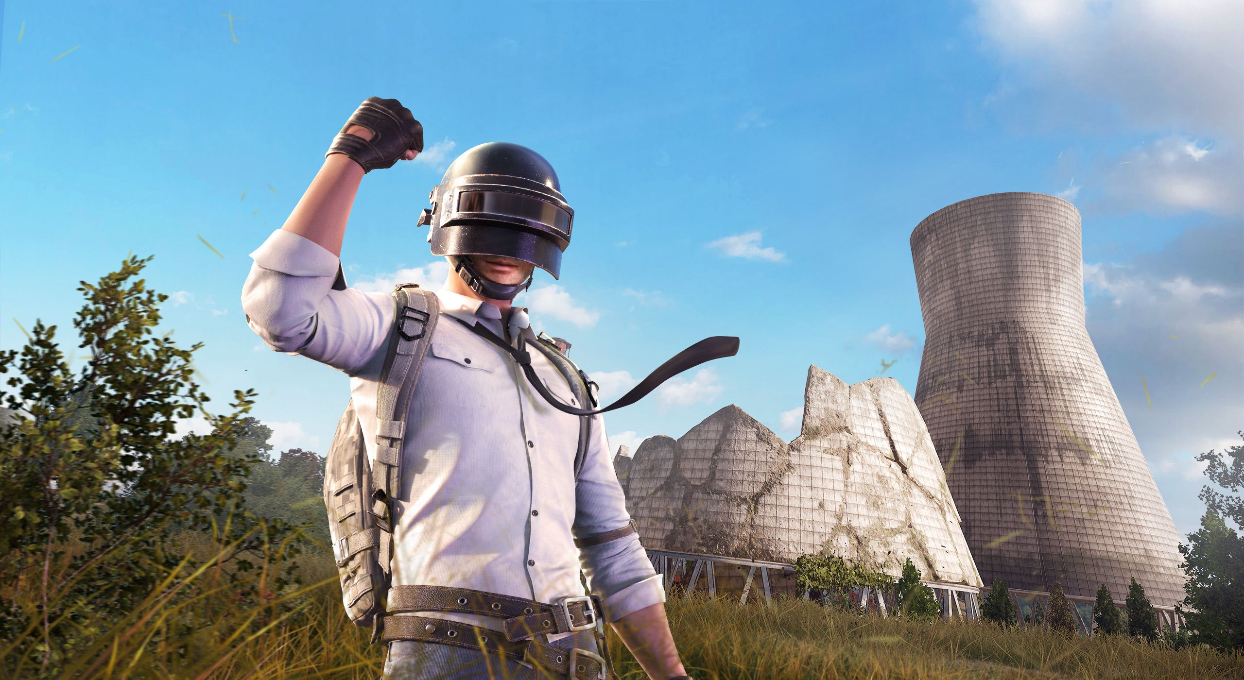 Официальный арт Эрангеля в PUBG MOBILE. Гироскоп отвечает за вертикальный увод, а правый большой палец исправляет только горизонтальное отклонение