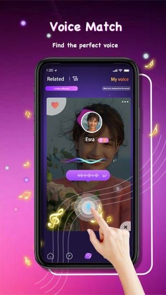 Скриншот профиля Hiya Live с реферальной ссылкой для приглашения друзей