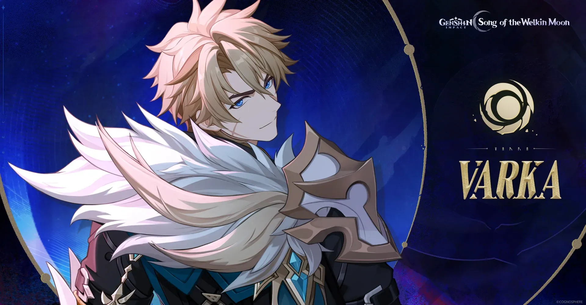 Varka, Grand Master of Knights of Favonius and 5-star Anemo Claymore DPS character