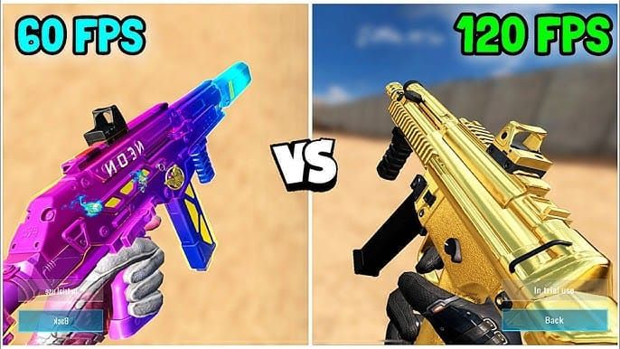Blood Strike FPS comparison: 120 capped vs uncapped 240 FPS in firefight