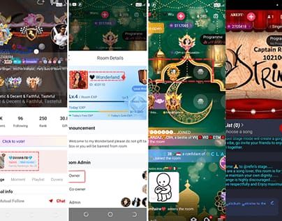 Интерфейс вкладки «Семья» в мобильном приложении StarMaker для доступа к управлению семьей