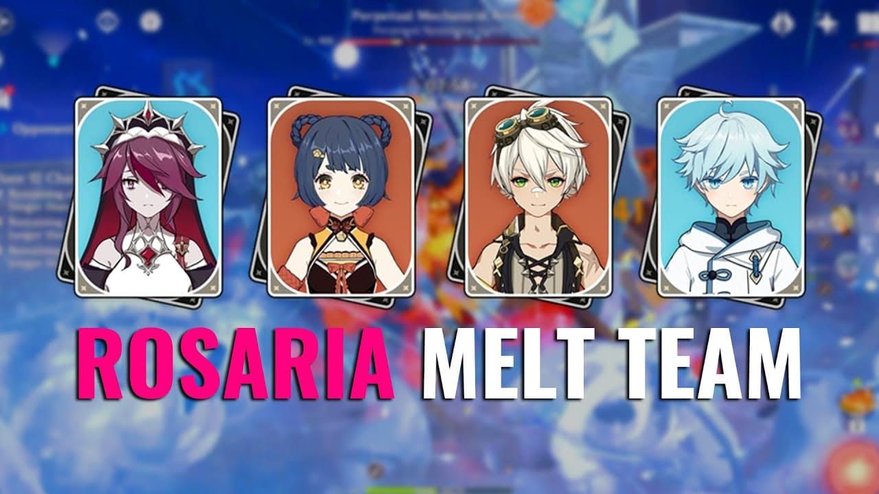 Melt team composition guide featuring Wriothesley with Pyro supports