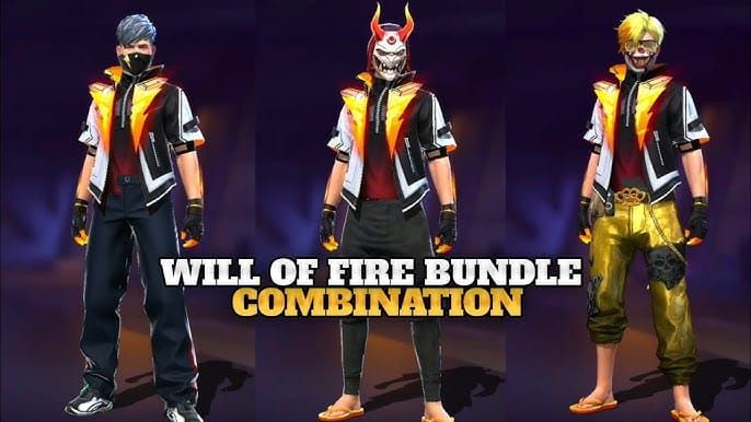 Демонстрация набора персонажей Free Fire Will of Fire