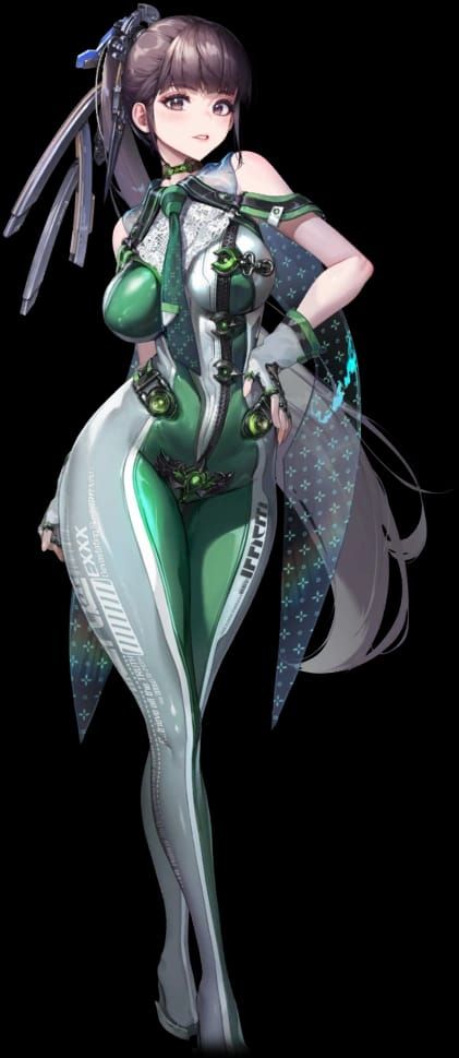 Изображение персонажа Евы из Goddess of Victory: NIKKE, SSR Burst III Iron Attacker