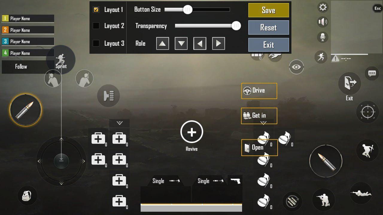 PUBG Mobile character alignment with building landmarks for grenade lineup reference