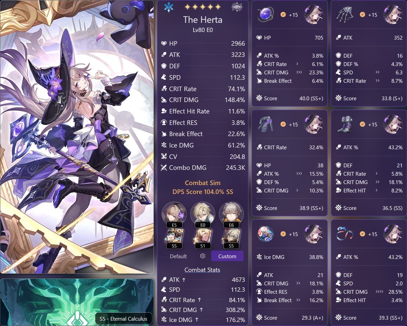 Herta ATK% vs CRIT DMG Rope: F2P Build Guide 2025