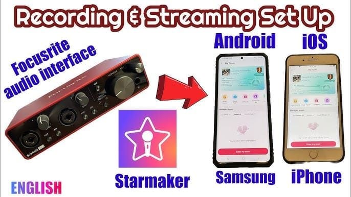 Comparison of StarMaker on iOS and Android