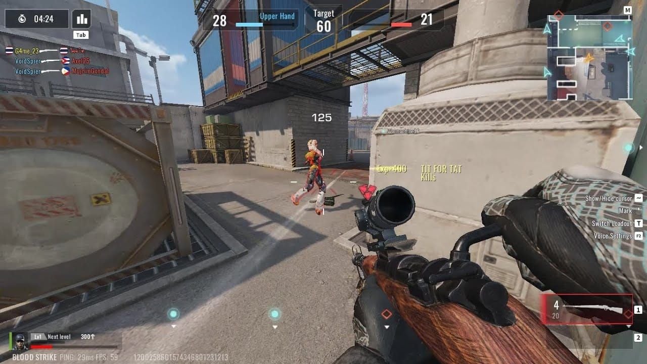 Blood Strike Team Deathmatch gameplay screenshot