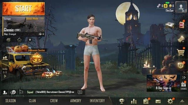 Comparison of PUBG Mobile Frosty Funland events vs Classic mode efficiency