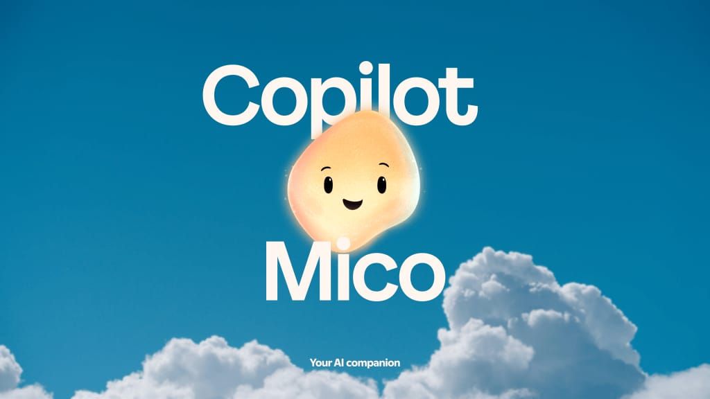 Mico AI companion character from MICO Live with dynamic expressions