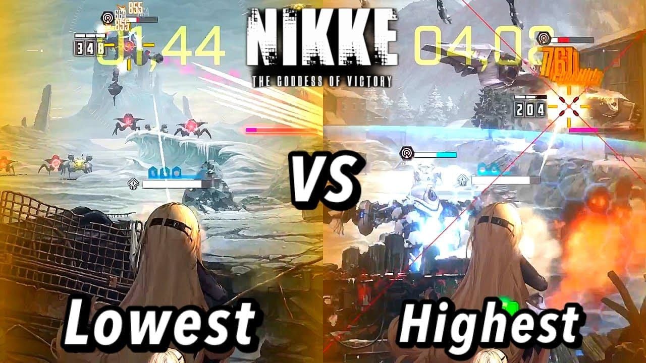 Comparison of Idol Mecha Military themes in Goddess of Victory NIKKE