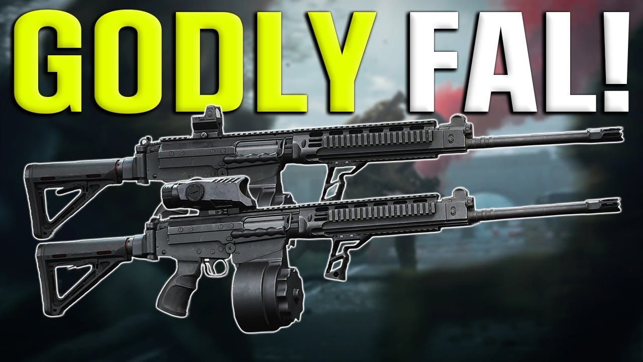 Arena Breakout FAL loadout guide with mods