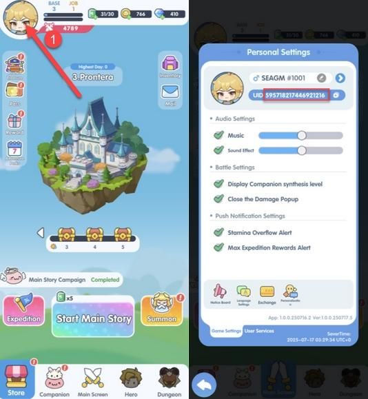 How to recharge Ragnarok Crush