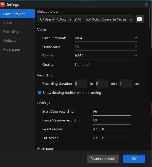 Chamet Android app network settings interface for video call optimization