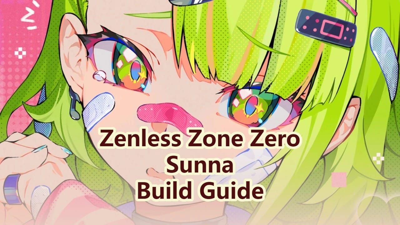 Zenless Zone Zero Sunna Drive Disc build interface with Energy Regen focus