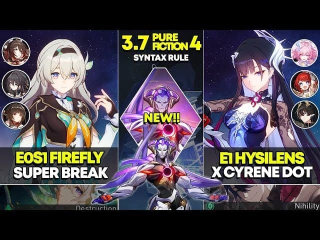 Damage comparison between Hysilens DoT and Firefly Break in Honkai: Star Rail