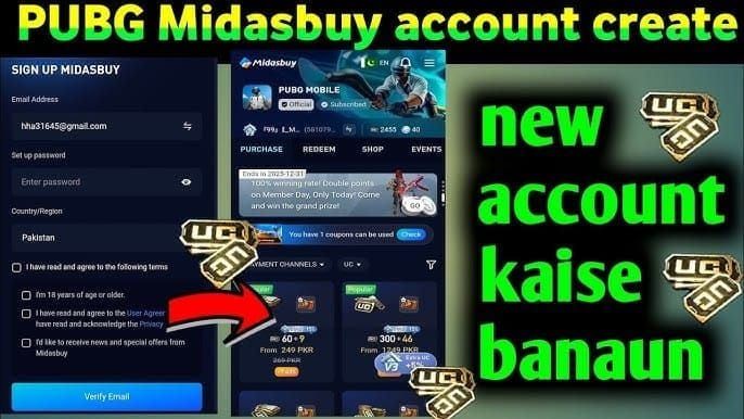 Руководство по накоплению бонусов Midasbuy в PUBG Mobile