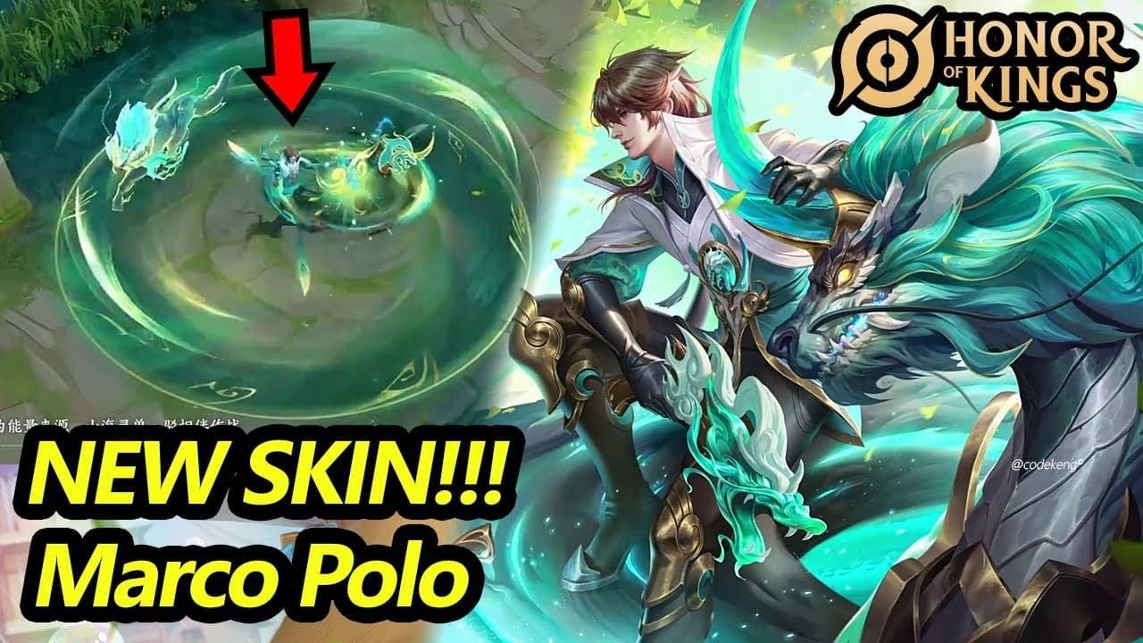Honor of Kings professional match showing Marco Polo and Yaria combination strategy
