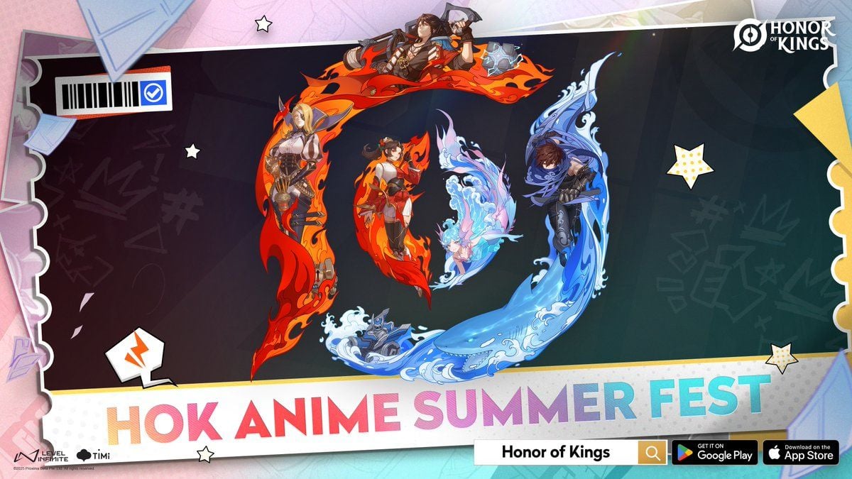 Летние сюрпризы Honor of Kings: фестиваль аниме и сияние Дяочань?
