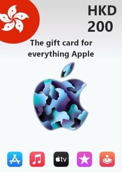 Сравнение синего дизайна подарочной карты iTunes (HK) и подарочной карты Apple Store