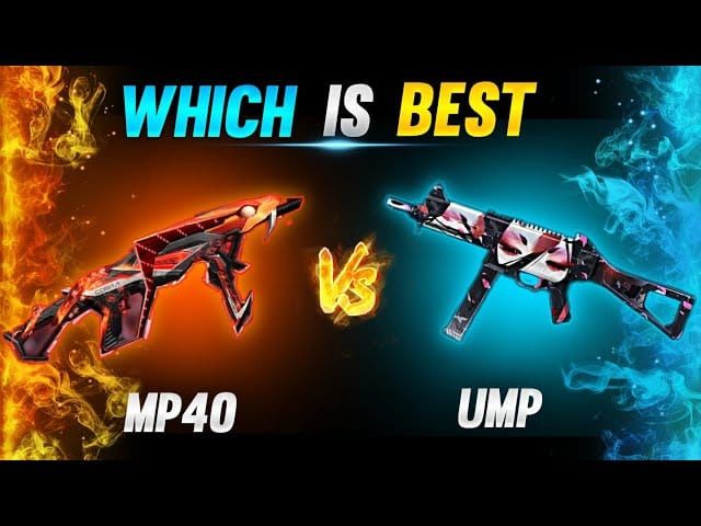 Снаряжение Free Fire MP40 или UMP для противодействия невидимости Морса