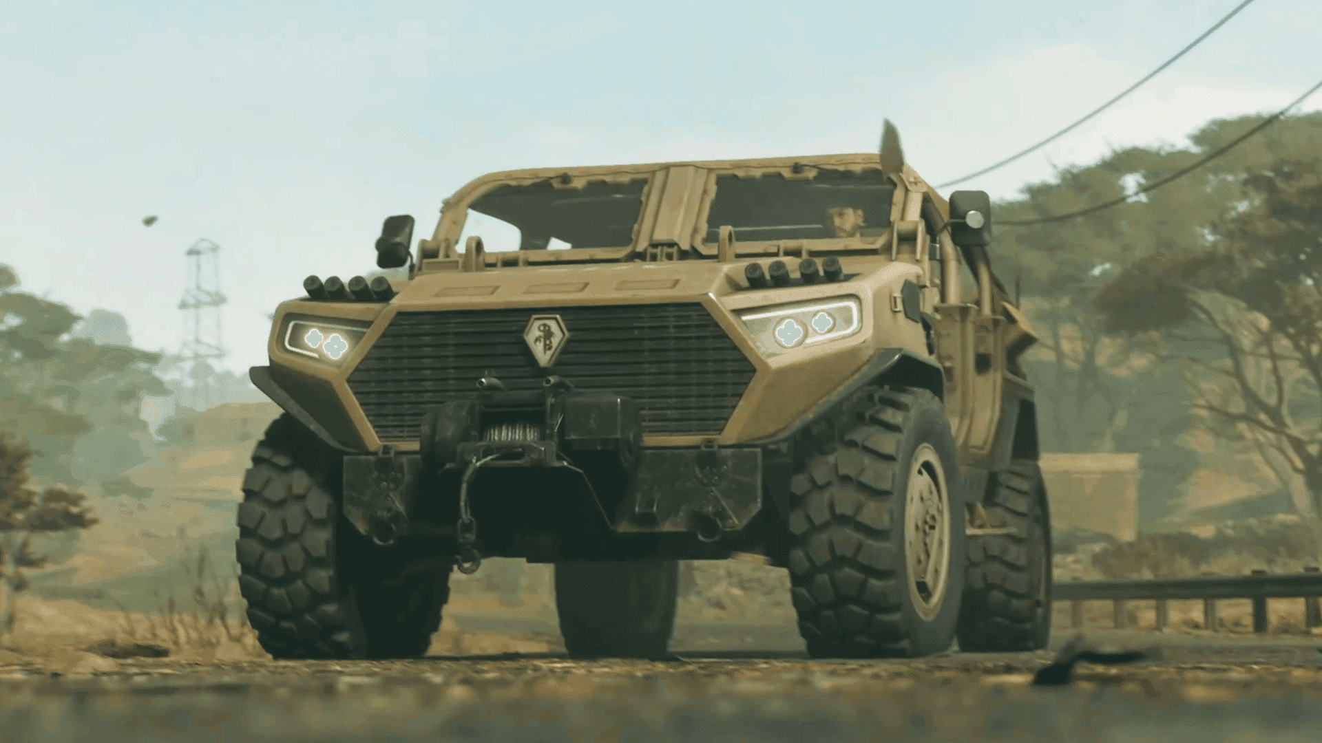 Режим Delta Force Havoc Warfare, демонстрирующий различные военные машины, включая истребители и танки в бою