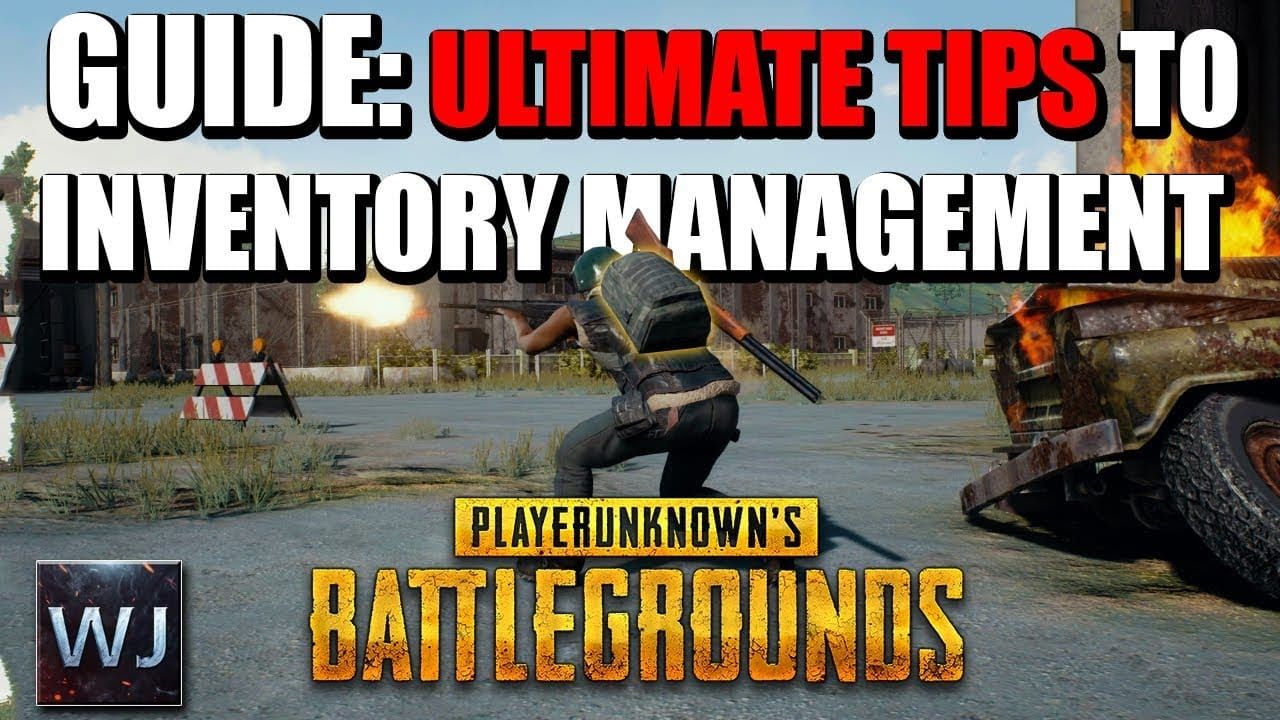 PUBG Mobile optimized inventory layout for competitive play