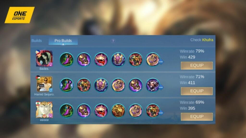 Сборка предметов для танка Куфры в Mobile Legends Bang Bang